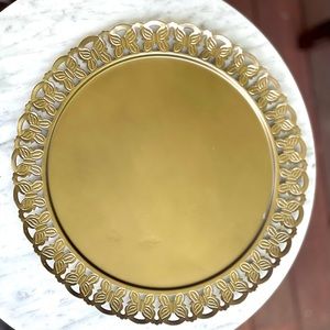 Urban Outfitters Butterfly Etched Tray NWT